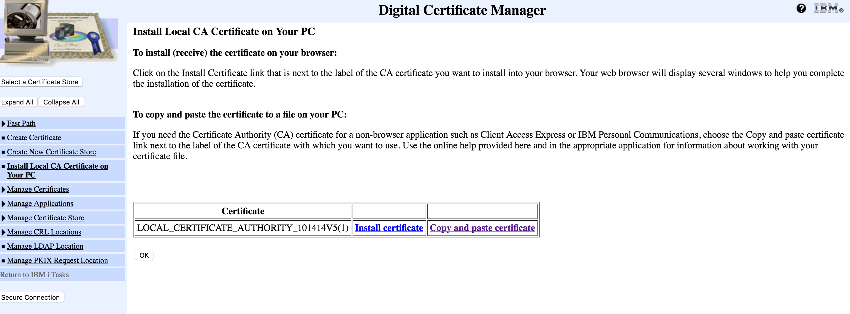Extract TLS Certificate